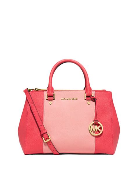 michael michael kors sutton medium satchel watermelon|MICHAEL Michael Kors Sutton Medium Satchel .